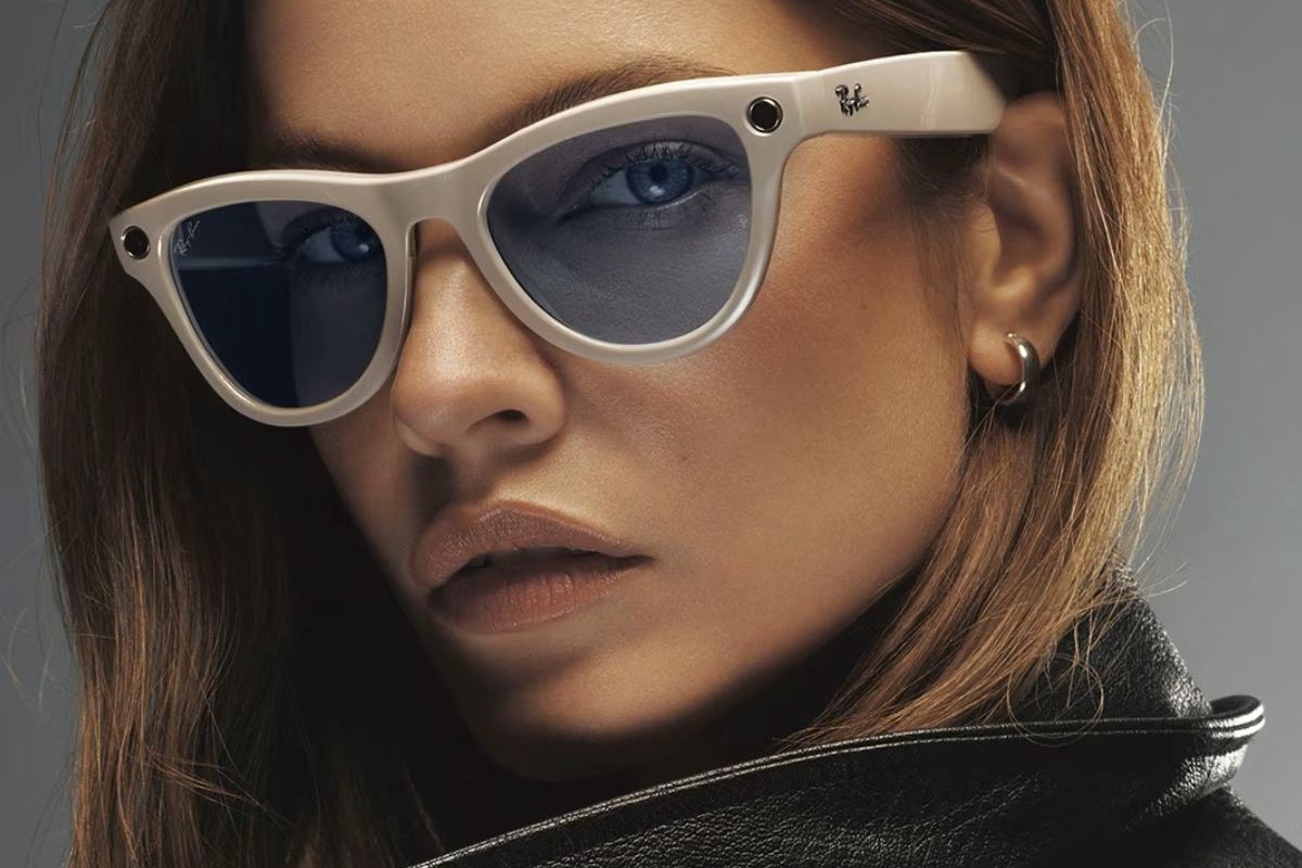 Ray-Ban Meta Wayfarer RW4008 naočale s povijesnim sniženjem cijene usred blagdanske kampanje detail 1