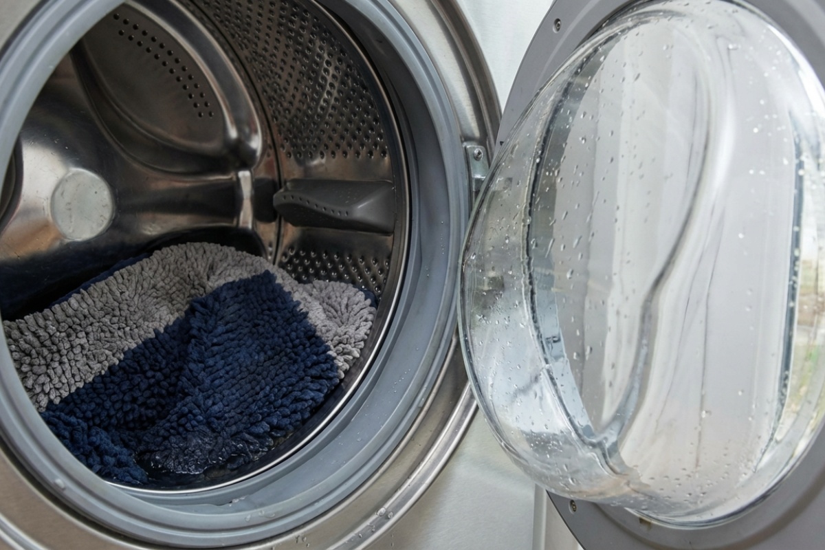 Malo poznati rizici pranja kupaonskih tepiha u perilici rublja detail 1