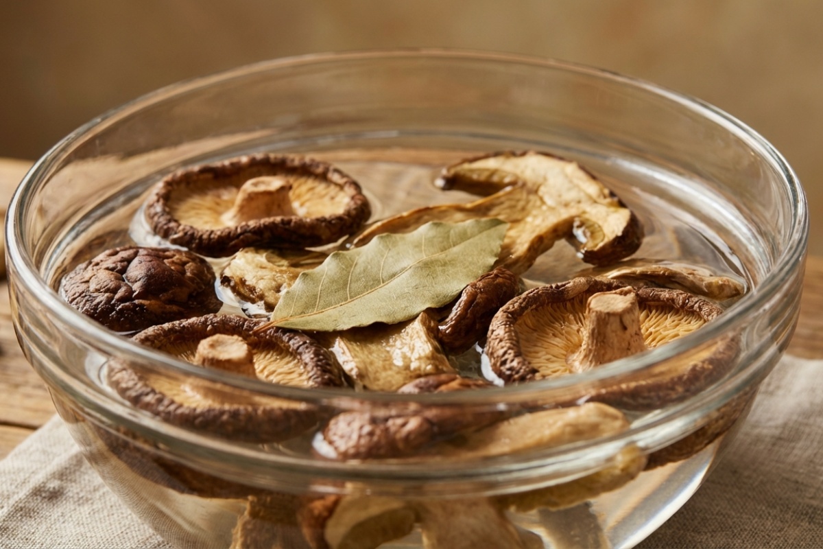 Lovorov list i piment nisu dovoljni. Sušene gljive su ukusne jer dodajem još 2 prstohvata začina detail 1