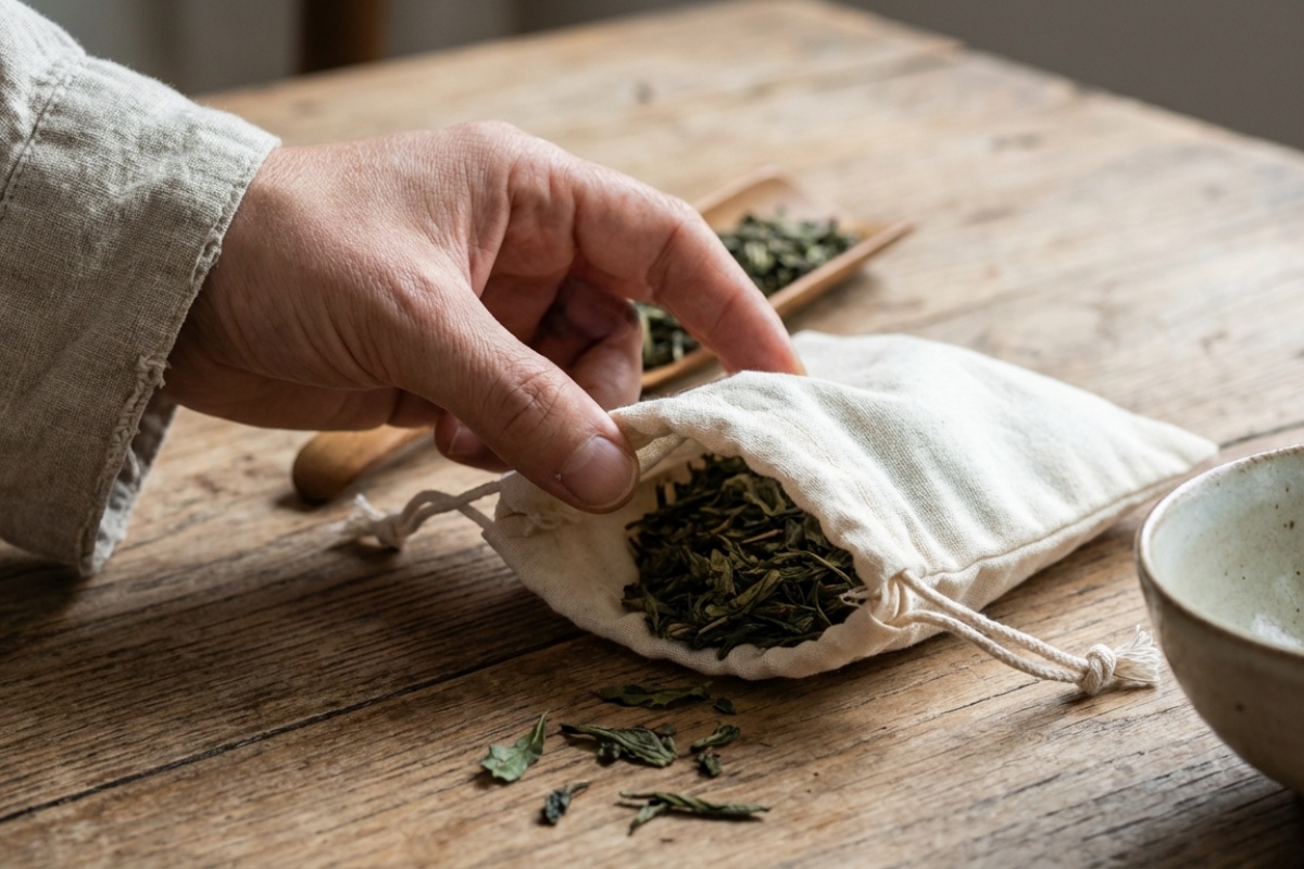 Stavite 2 žlice i objesite u ormar s odjećom. Prekrasan miris širit će se poput omiljenog parfema. Miris za ormar detail 1