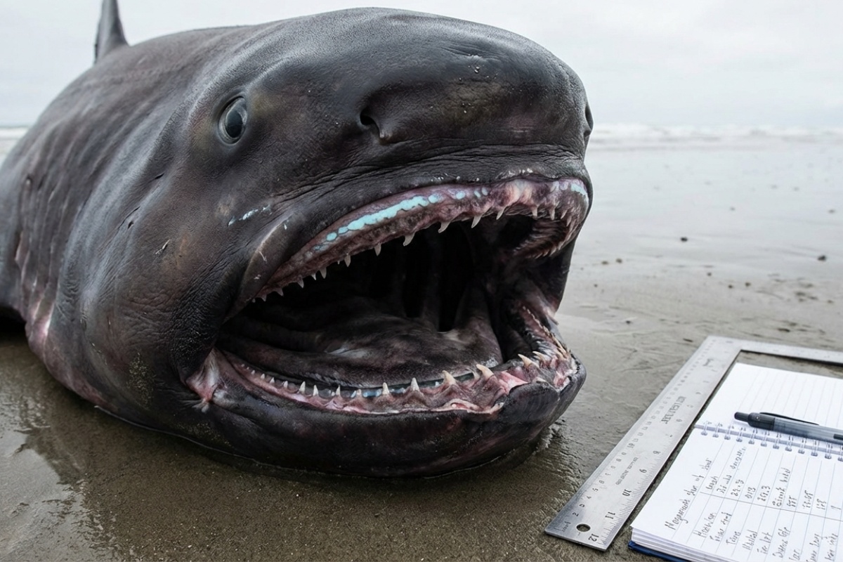 U Peruu na obalu izbačeno 4 metra dugo morsko čudovište — to je jedna od najmanje proučavanih jedinki na svijetu detail 1