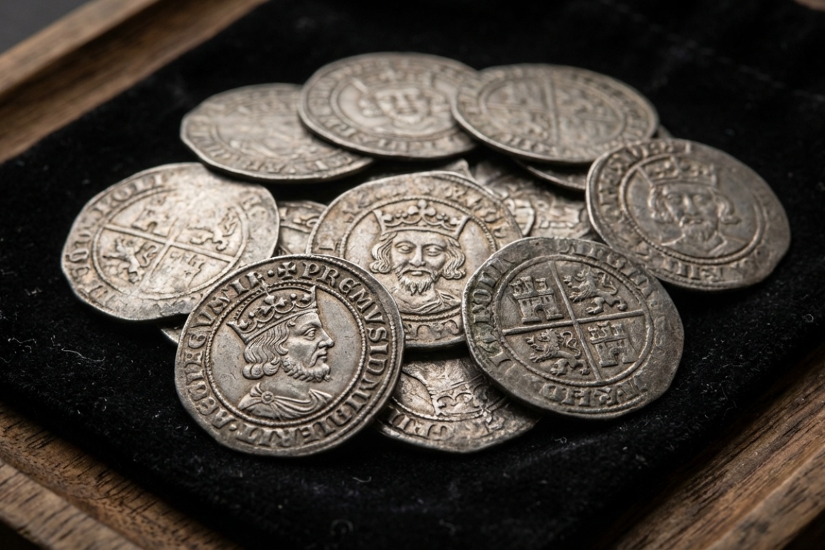 Žena slučajno pronašla drevne kovanice koje su arheolozi službeno proglasili blagom — priča o srebru starom 900 godina detail 1