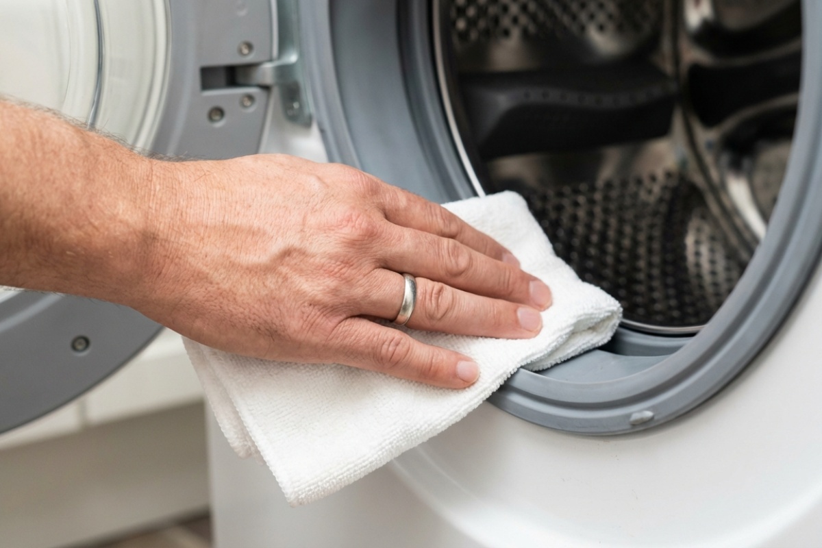 Ostavljanje vrata perilice rublja otvorenima nakon svakog pranja: pogreška koju mnogi čine ne znajući detail 1