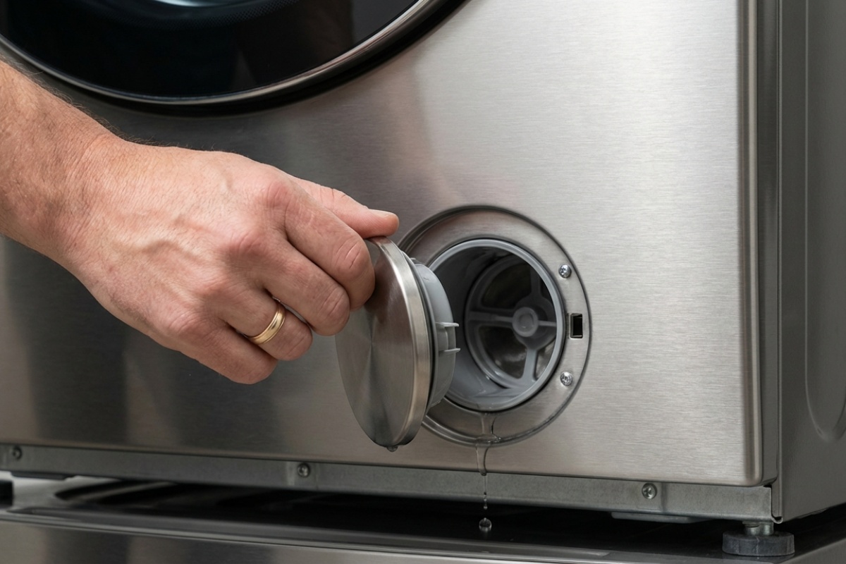 Kako očistiti filtar vaše perilice rublja kako biste izbjegli dlačice i neugodan miris na vašoj čistoj odjeći detail 1