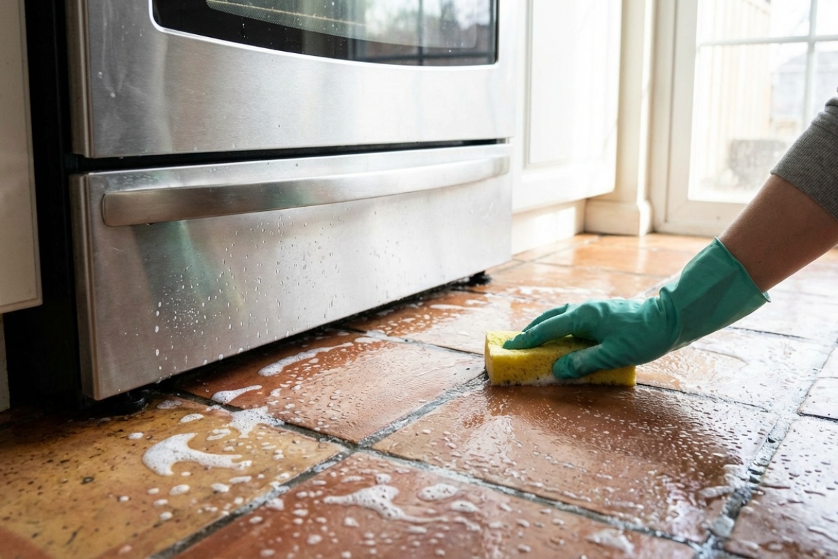 Kako oprati pod ispod plinskog štednjaka i očistiti skrivena mjesta: učinkoviti savjeti detail 1