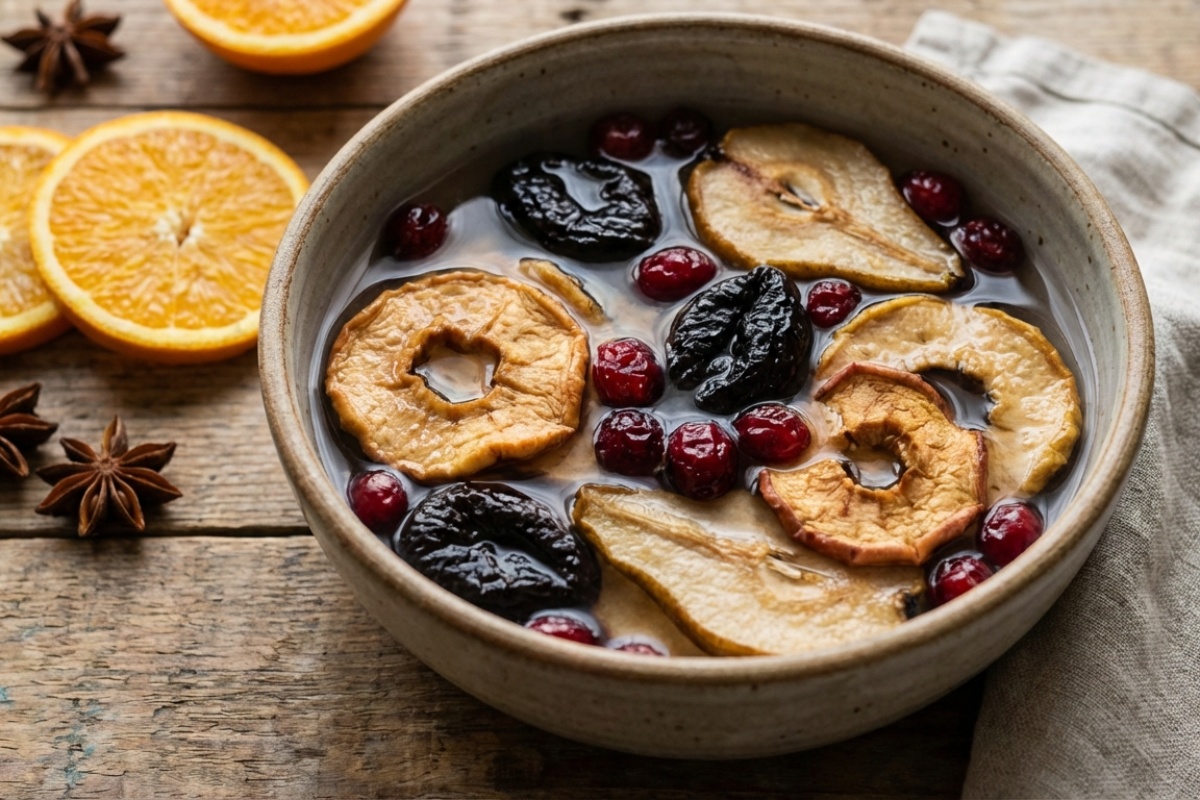 Ukusni badnjački kompot u zadnji tren. Nema gorčine, svima se sviđa detail 1