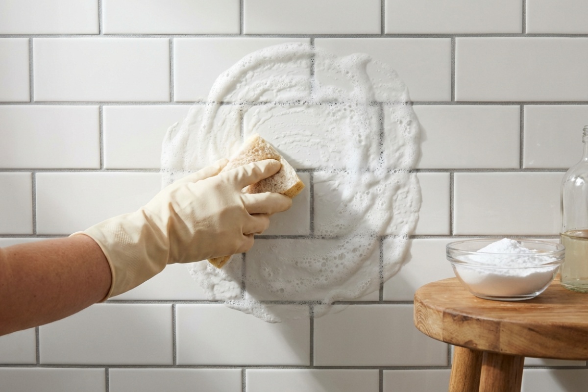 Ni izbjeljivač ni deterdžent: kako očistiti ostatke sapuna s kupaonskih pločica domaćim trikom detail 1