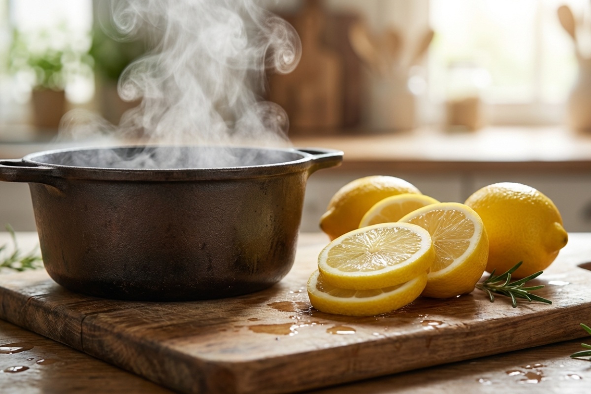 Izlijevanje kipuće vode s limunom u odvode: čemu služi i koliko često to raditi detail 1