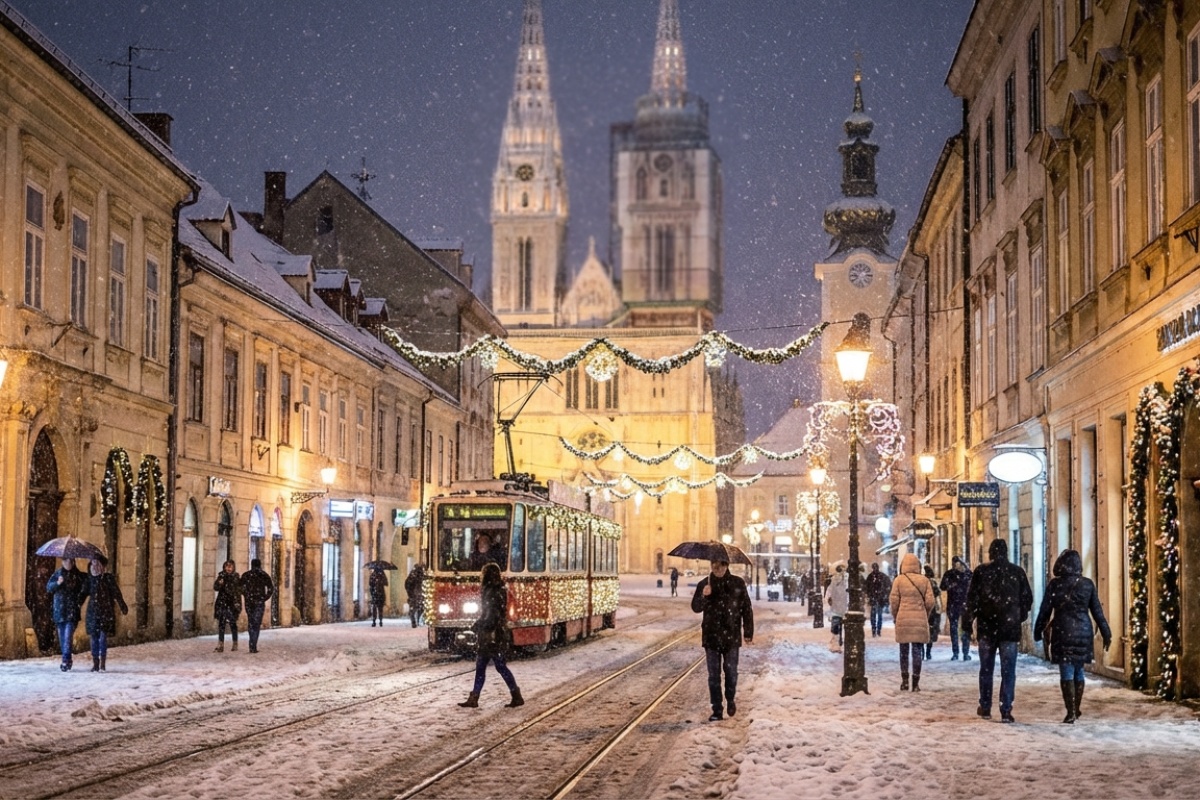 Snijeg je već zahvatio Hrvatsku, ali večeras stiže pravi preokret: evo gdje se očekuje najviše iznenađenja detail 1