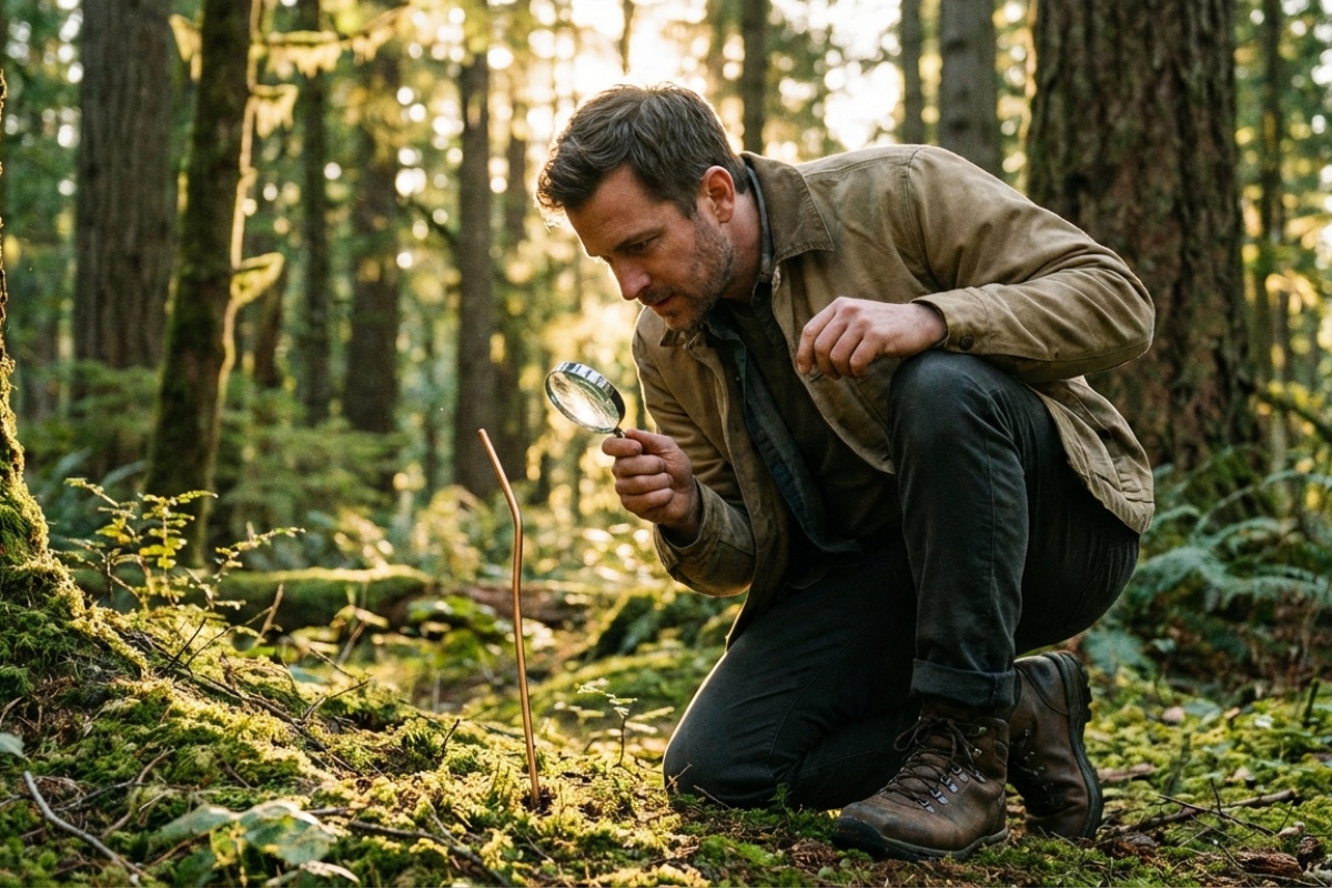 Vidio je žicu kako viri iz zemlje u šumi. Ispostavilo se da je to blago staro 3000 godina detail 1