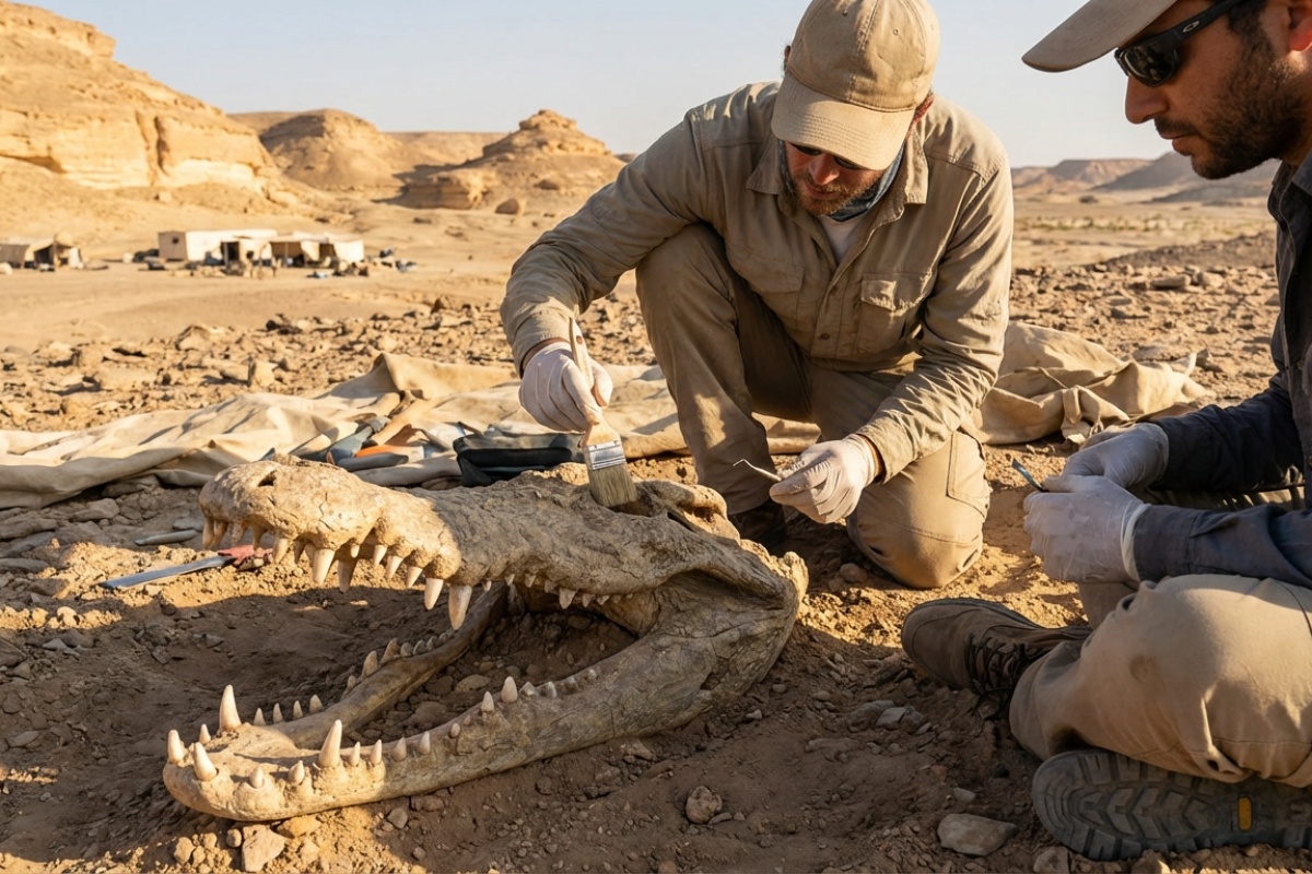 Otkriće u Egiptu baca novo svjetlo na evoluciju krokodila detail 1