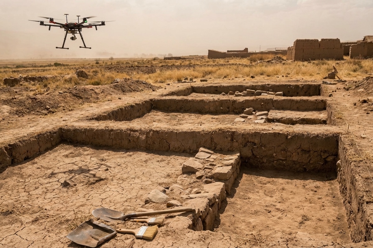 Tajna 5000 jama u Peruu. Arheolozi pomoću dronova razotkrili drevni sustav evidencije detail 1