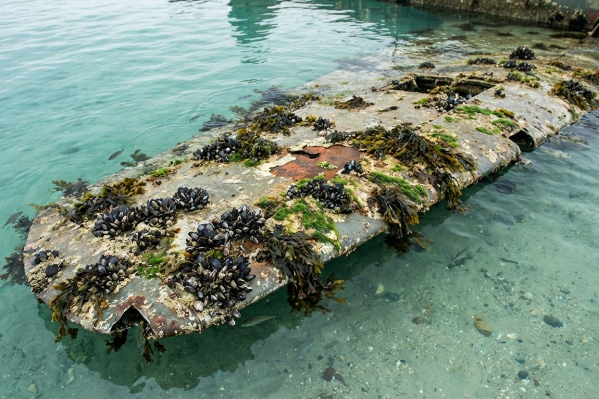Leži dva metra pod vodom. Olupina iz Drugog svjetskog rata privlači turiste detail 1