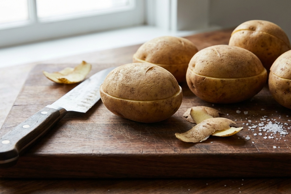 Kako oguliti krumpir u ljusci u nekoliko sekundi bez noža: jednostavan kulinarski trik detail 1