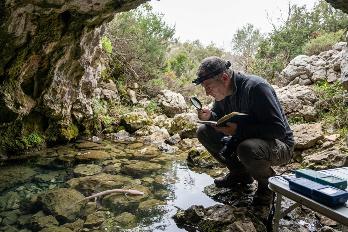 Službeno je – istraživači u sjeveroistočnoj Italiji potvrdili višestruka viđenja neobičnih podzemnih daždevnjaka izvan špilja, iznenadivši znanstvenu zajednicu detail 1