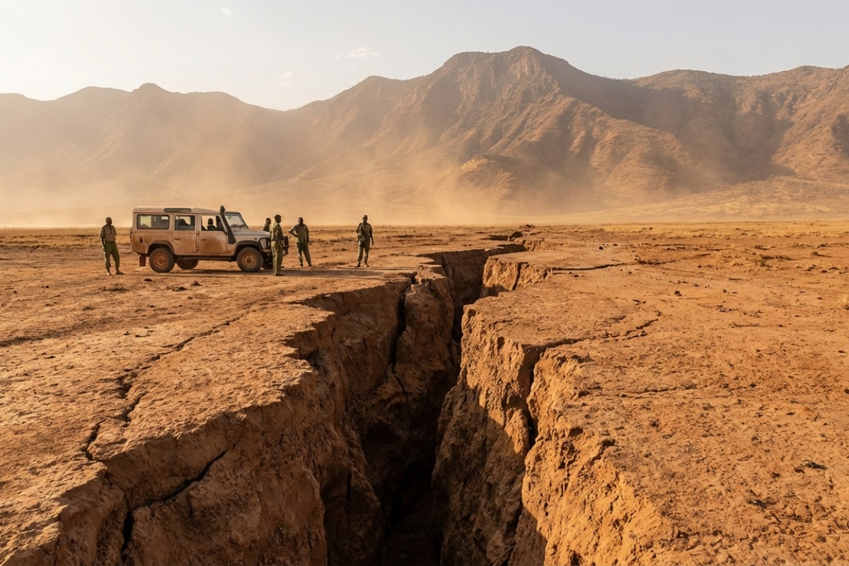 Afrika se dijeli na dva kontinenta i golemi bi se novi ocean na kraju mogao otvoriti detail 1