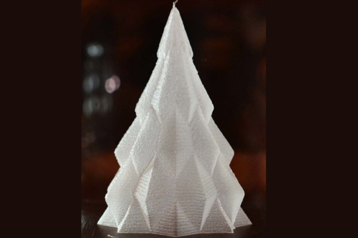 Tim fizičara iz Nizozemske 3D ispisao božićno drvce od čestica leda detail 1