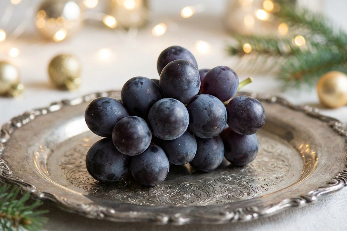 Ritual za Novu godinu 2026.: kako bi vam jedenje 12 boba grožđa ispod stola moglo pomoći da pronađete ljubav svog života detail 1