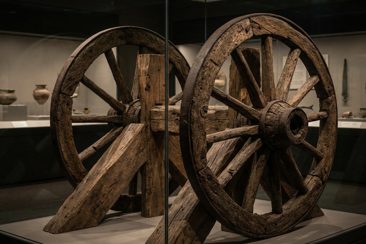 Lchašenska kola: 3.500 godina stara natkrita kola koja su prevezla preminulog poglavicu u onozemni svijet detail 1