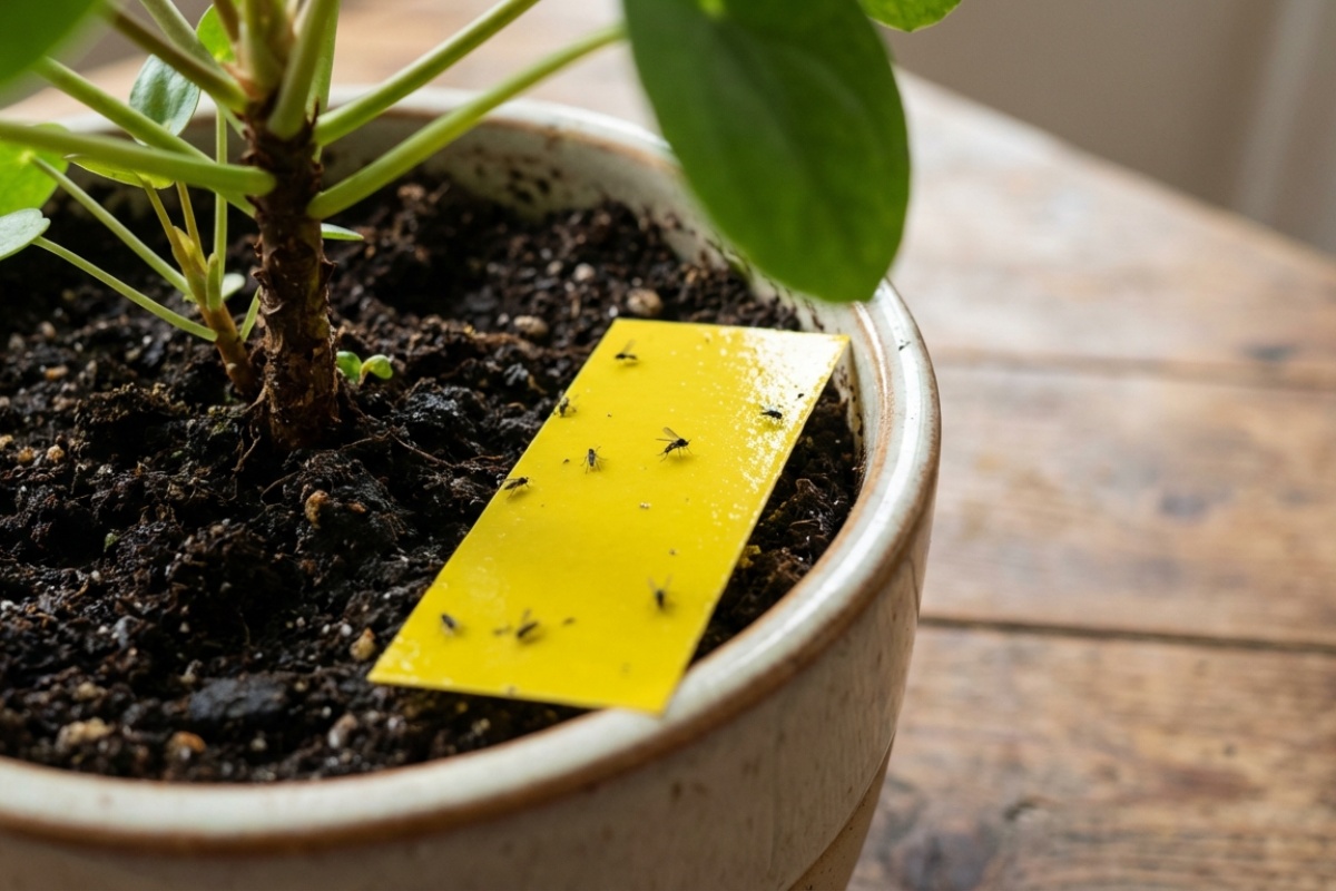 Skuhajte čaj i ulijte ga u teglu. Zemljine mušice će nestati nakon nekoliko dana – jeftin način bez kemije detail 1