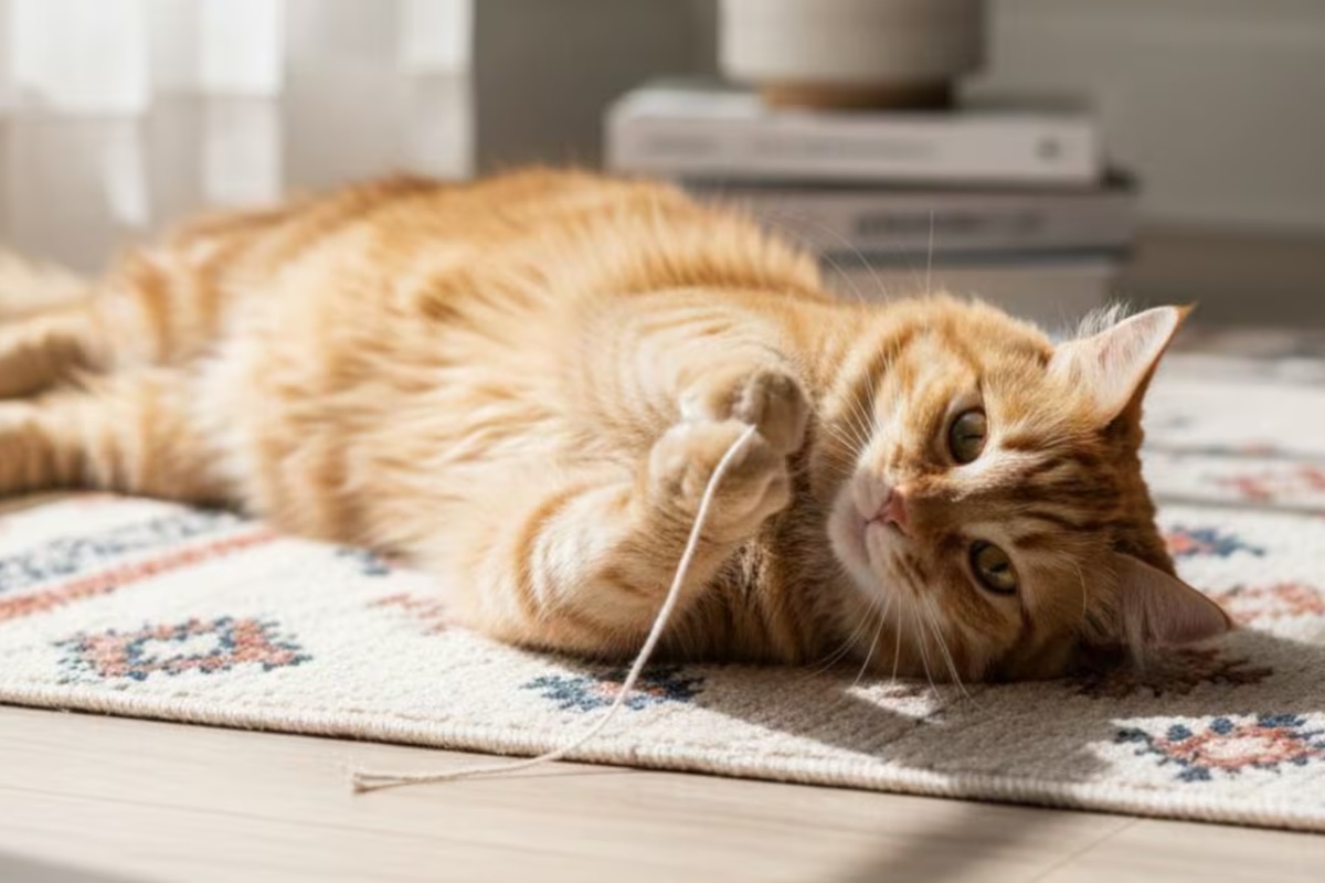Ostavite mali tepih svom mačku: zašto to preporučuju veterinari detail 1