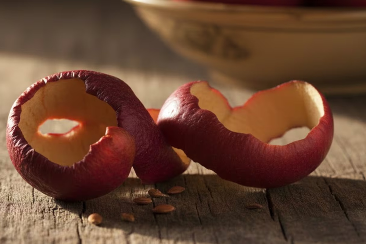 Stavljanje kora jabuke u zemlju limuna: zašto se to preporučuje detail 1