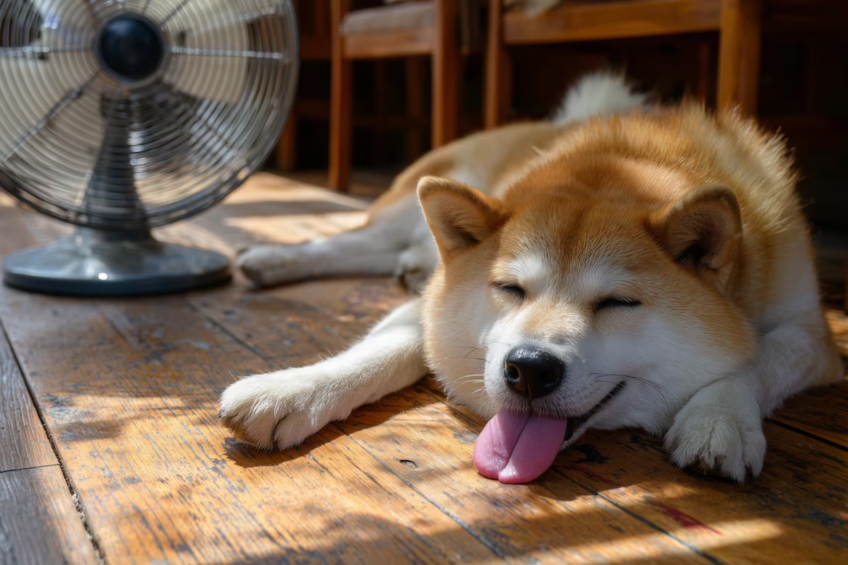 Niti u krevetu niti u dvorištu: gdje psi trebaju spavati tijekom toplinskog vala, prema veterinarima detail 1