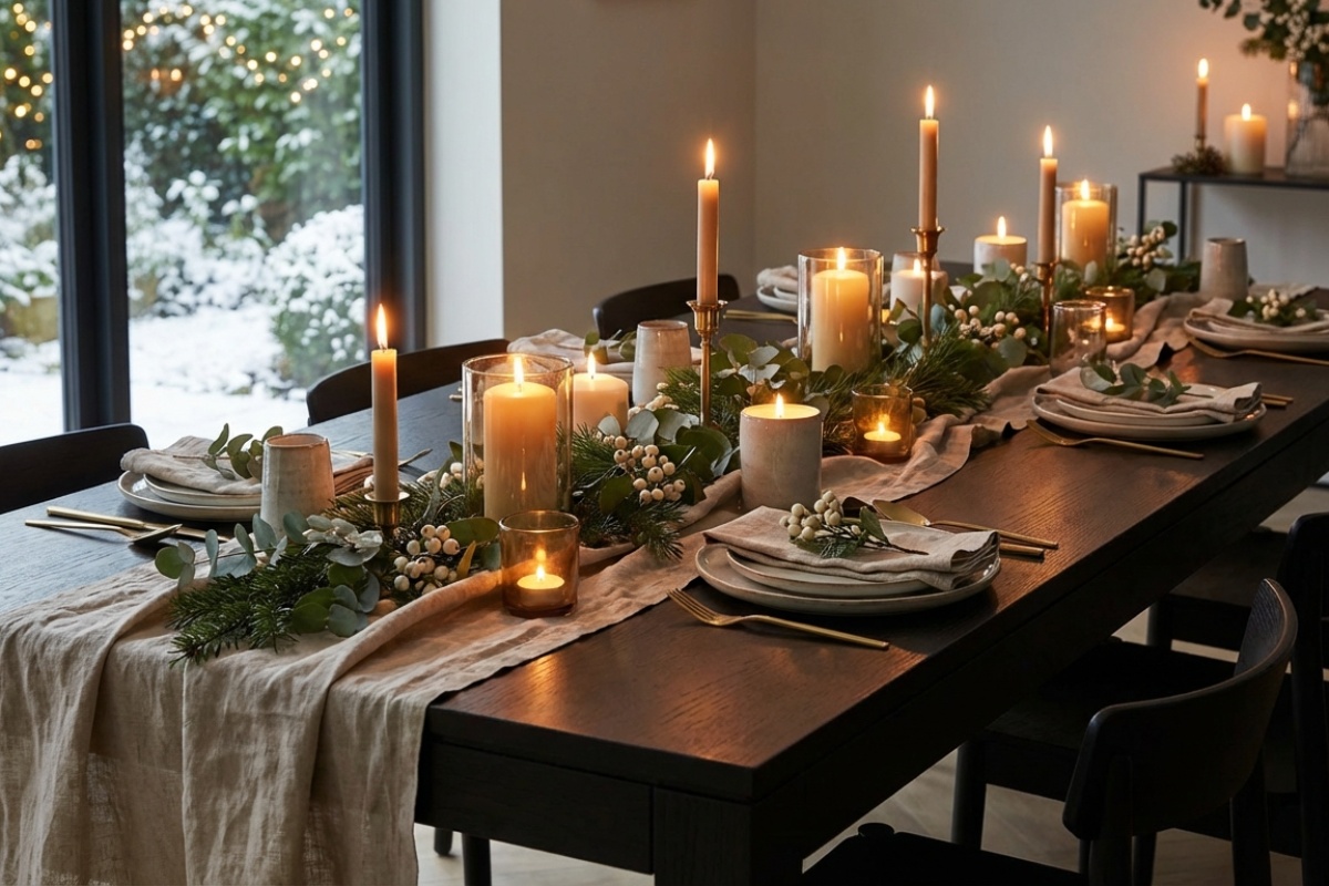 Ni bijelo ni zlatno: 5 trendova za ukrašavanje stola za Novu godinu 2026. detail 1