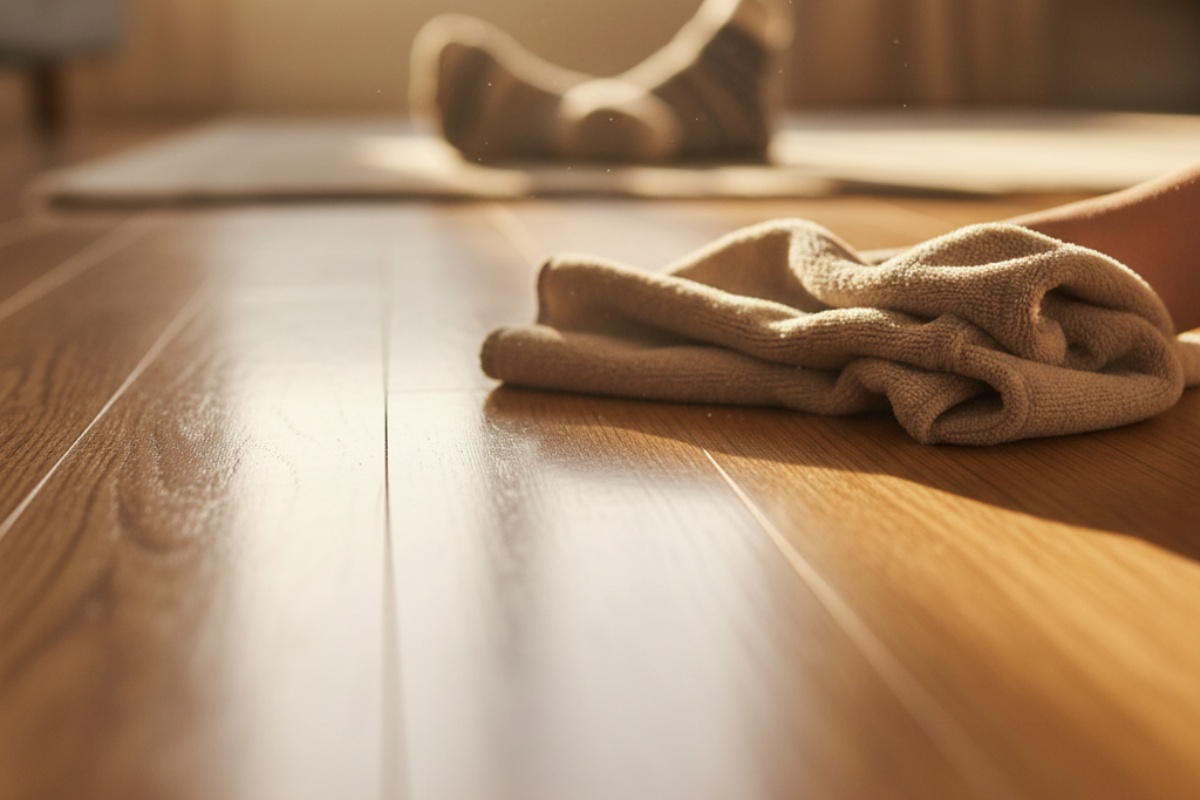 Ni ocat, ni vosak: Jednostavan trik za dom koji čini da drveni podovi sjaje kao novi detail 2