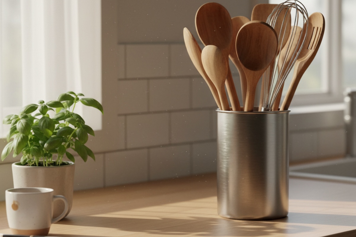 Zbogom raspršenom posuđu u kuhinji: trendi komad koji istovremeno organizira i dekorira detail 2