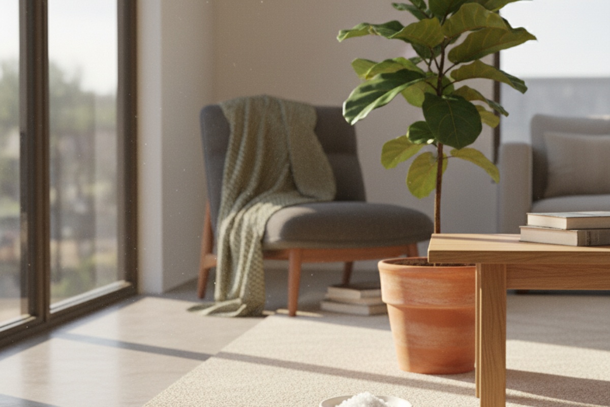 Tanjur s krupnom soli u dnevnoj sobi: čemu služi i zašto se preporučuje detail 2