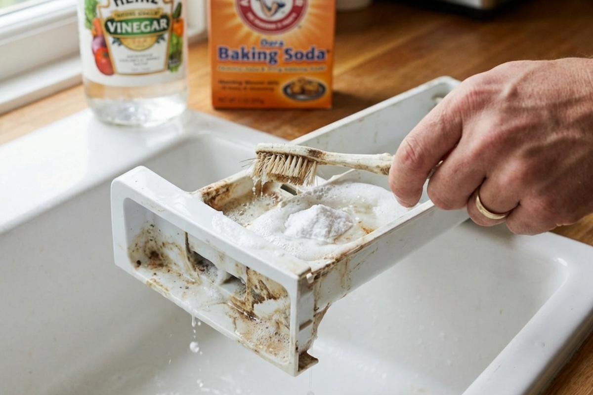 Hitno provjerite ladicu za prašak u perilici rublja: zašto se tamo skuplja crna plijesan i kako je ukloniti jednom zauvijek (ne klorom!) detail 2