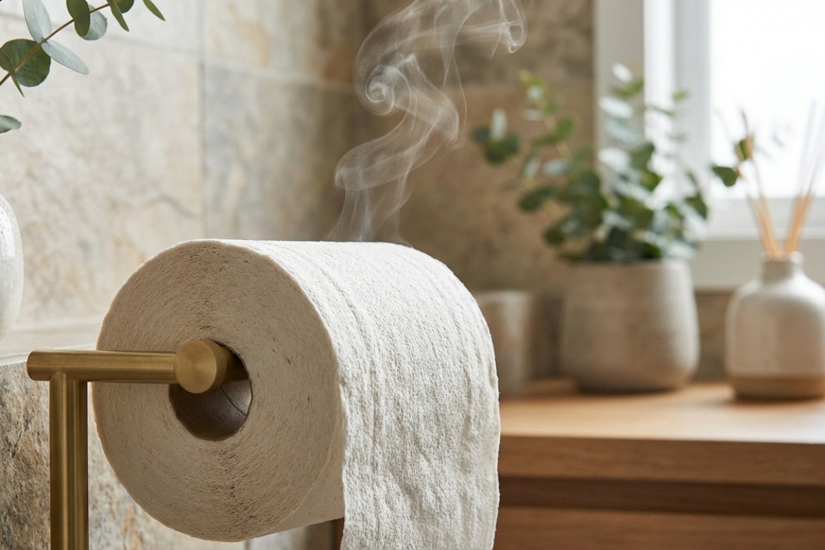 Neprijatan miris u WC-u nestat će zauvijek: kapnite eterično ulje ne u osvježivač, već na unutarnji dio ove role detail 2