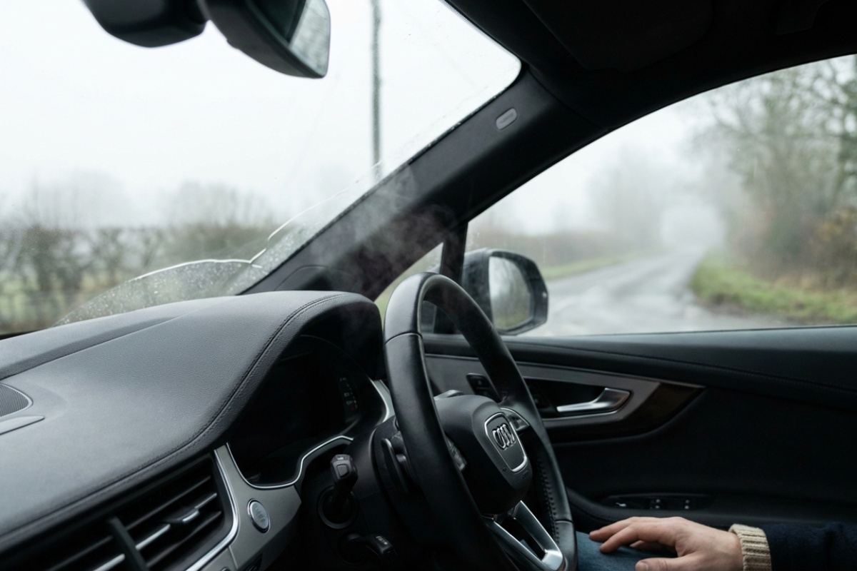 RAC potiče sve vozače da obrišu vjetrobransko staklo s jednim predmetom kako bi spriječili stvaranje mraza detail 2