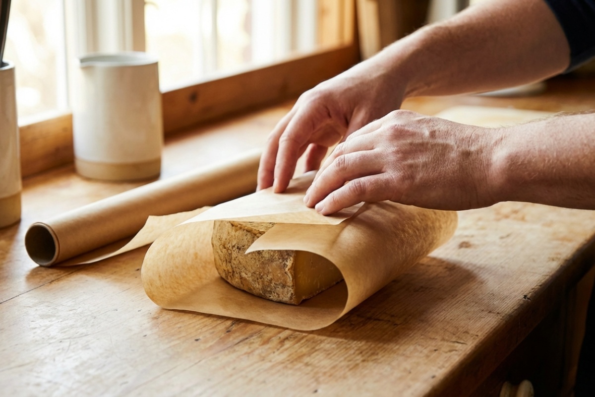Zašto vam se sir plijesni za tri dana: nikada ga nemojte zamotavati u prozirnu foliju, umjesto toga koristite ovaj papir detail 2