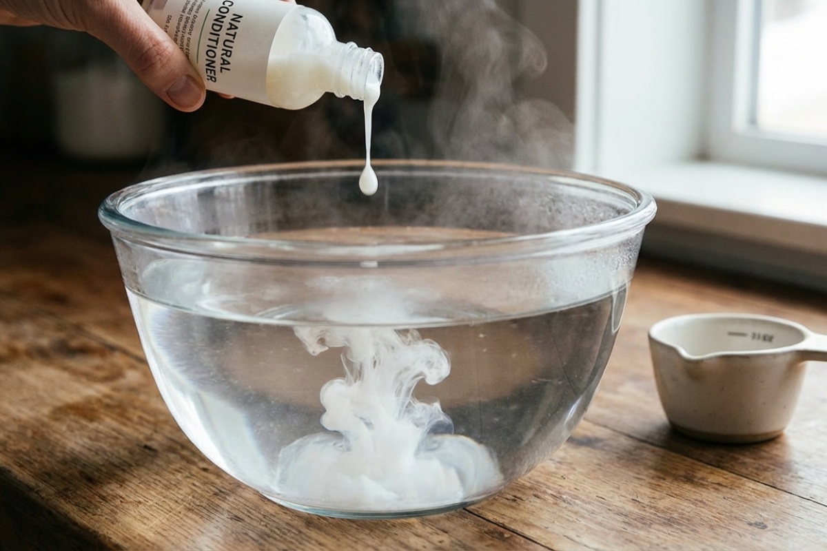 Prašina se više neće taložiti na namještaju tjednima: Obrišite površine krpom namočenom u vodu s dodatkom kapi ovog proizvoda za kosu. detail 2