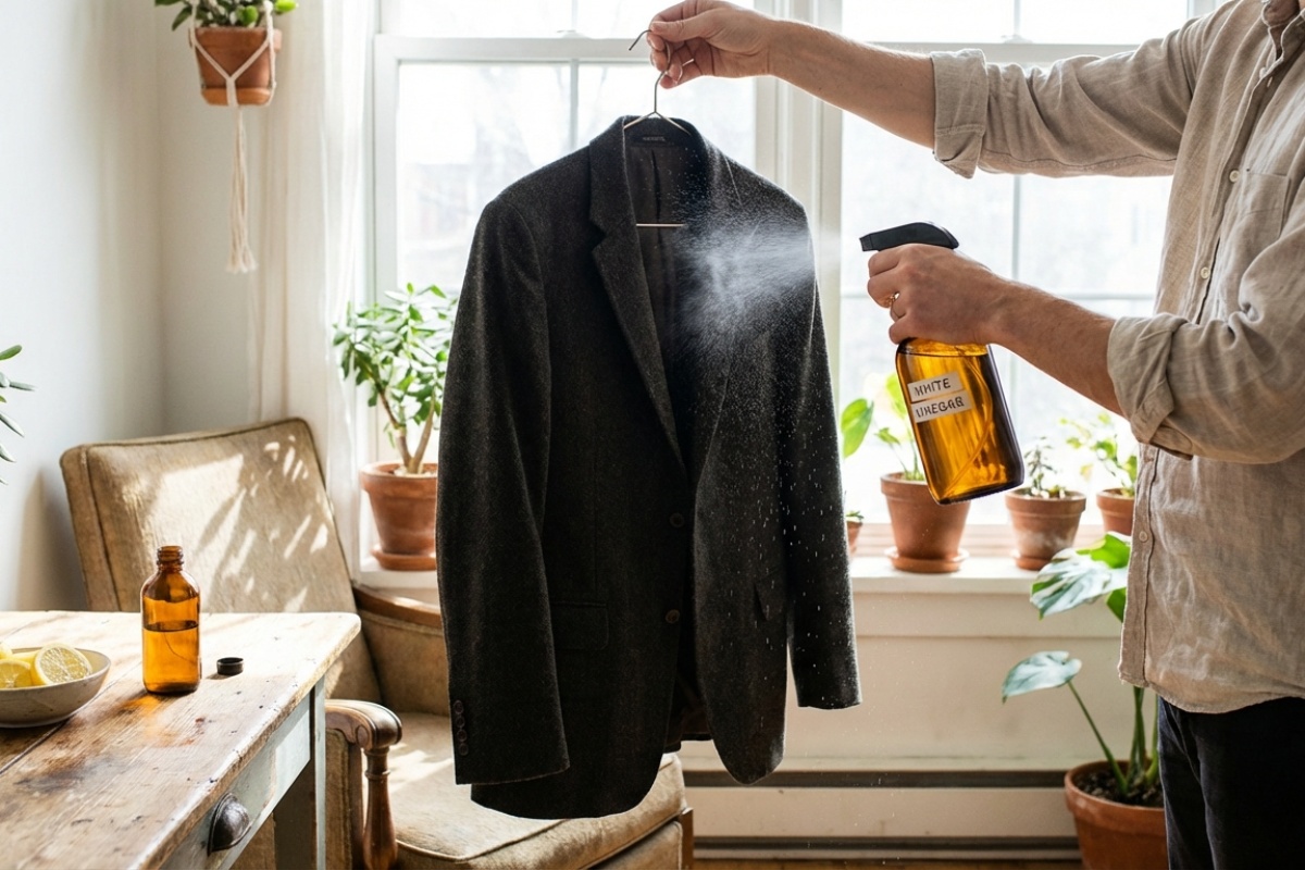 Kako ukloniti miris znoja s vanjske odjeće bez pranja: učinkoviti kućni lijekovi detail 2