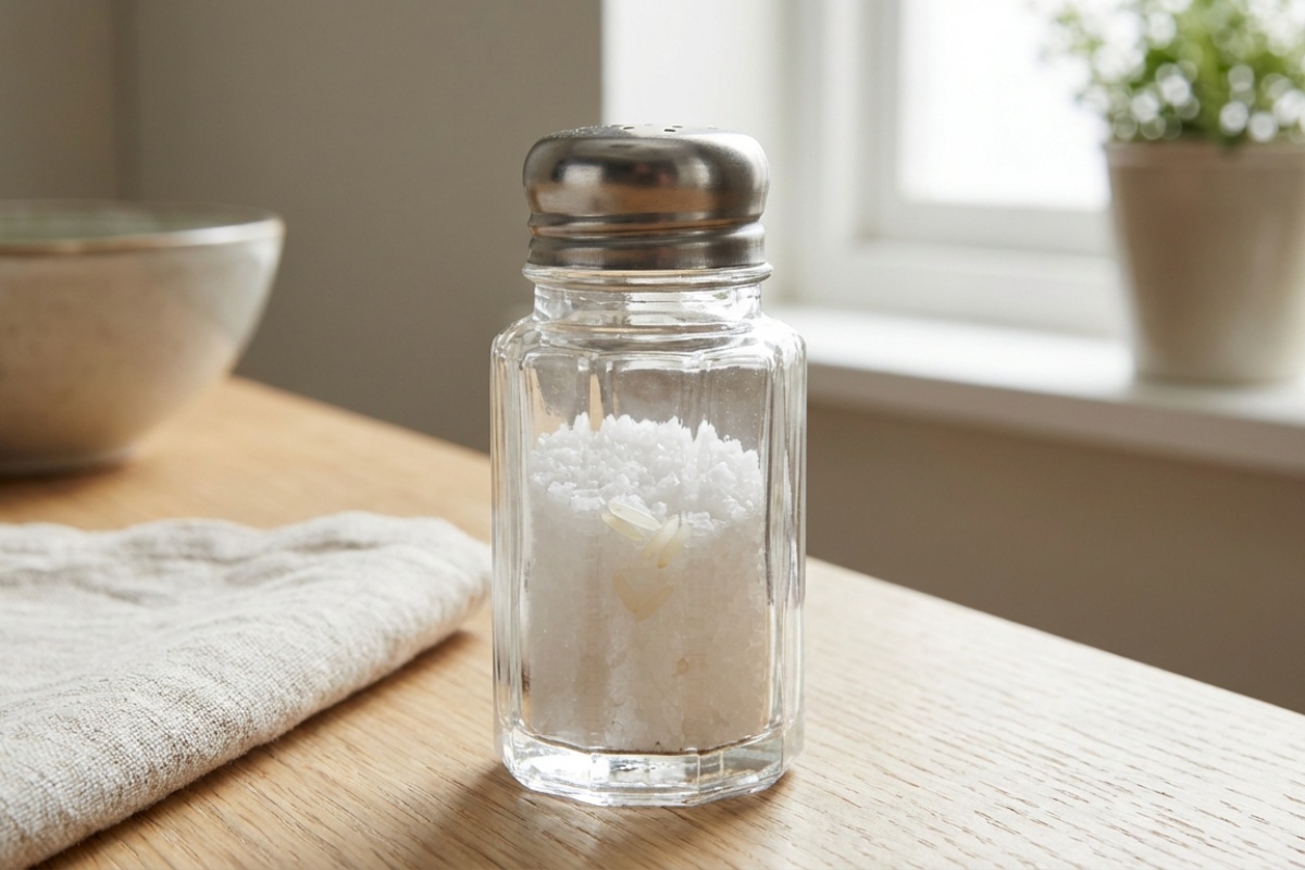 Zašto vam se sol i začini stalno skupljaju u grudice: bacite u soljenku nekoliko zrna ovog proizvoda, i problem će nestati detail 2