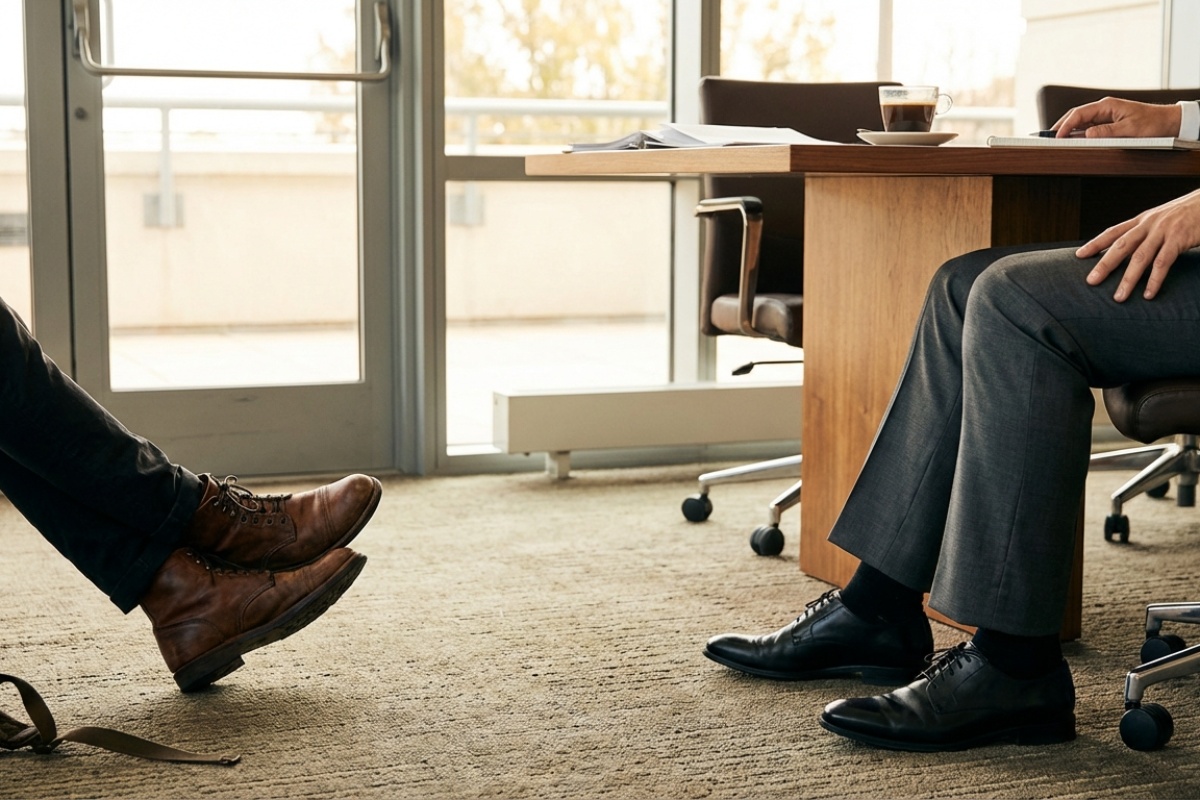 Sugovornik vam laže u oči ako radi ovaj jedva primjetan pokret nogama tijekom razgovora: tajna agenata FBI-a detail 2
