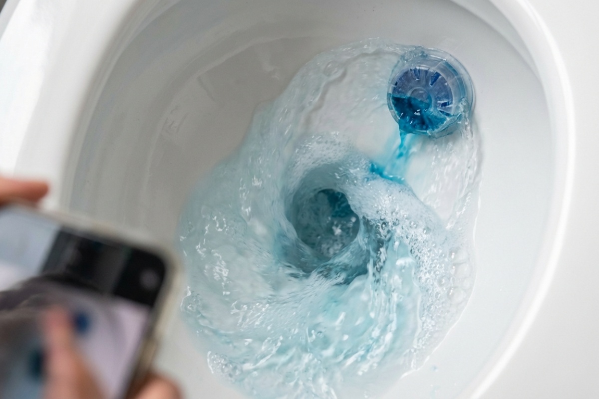 Radite to pogrešno: ovo je ispravan način postavljanja tableta za WC školjku detail 2