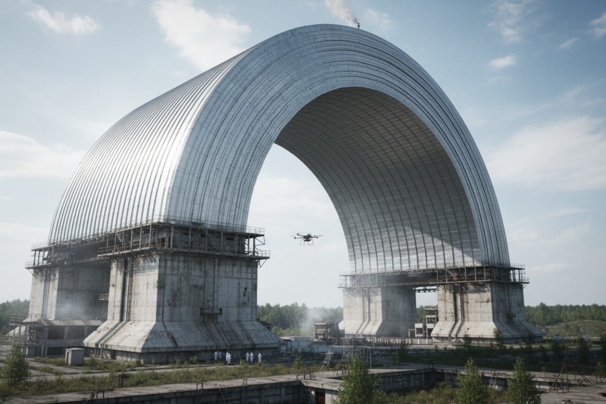 Dron je probio štit reaktora 4 u Černobilu. Sada je to službeno problem: više ne može zadržavati zračenje detail 2