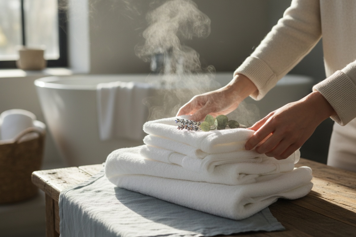 Ulij samo tri žlice i uključi perilicu – ručnici mekani kao u hotelu detail 2