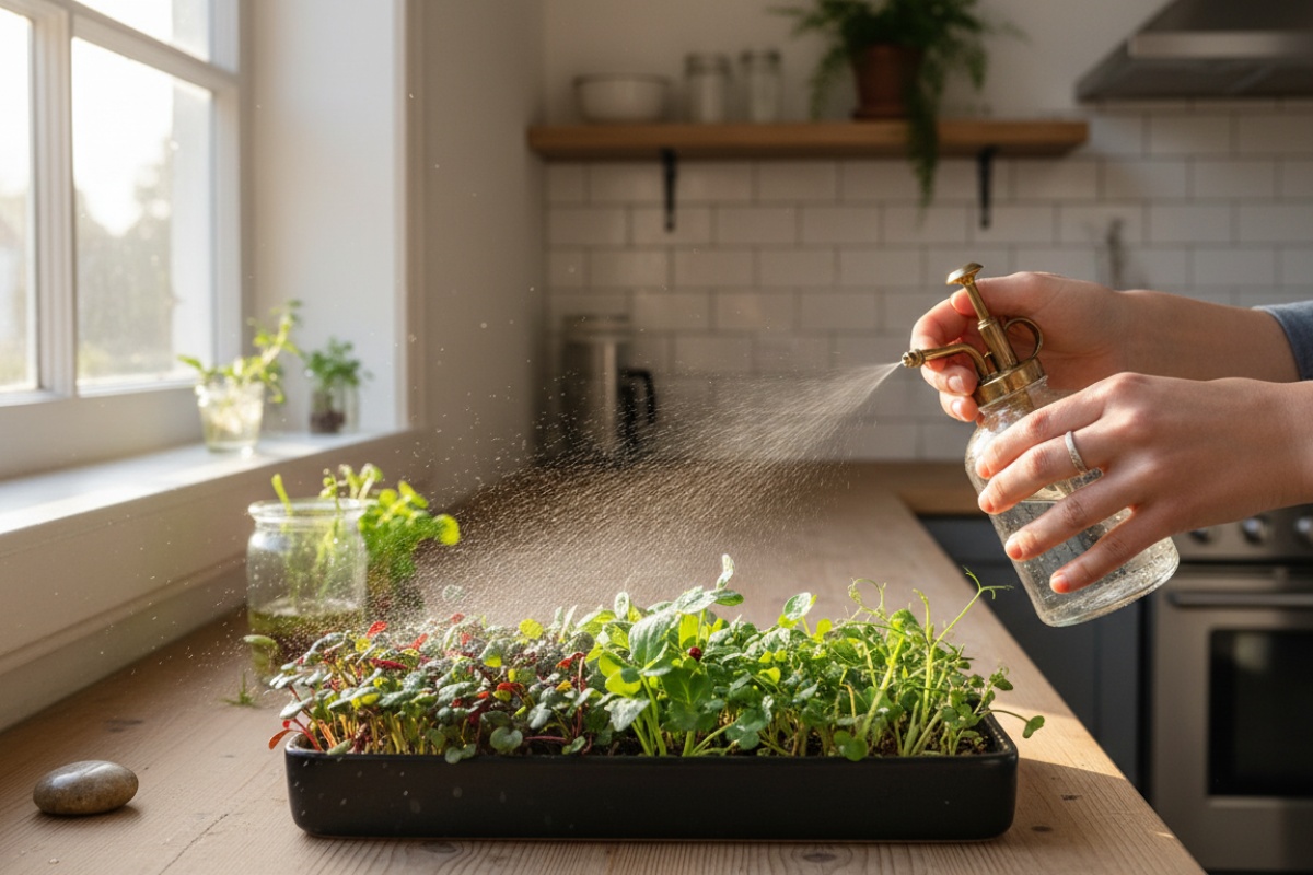 Mikrolistovi na prozorskoj dasci. Domaća superhrana koja naraste za tjedan dana detail 2