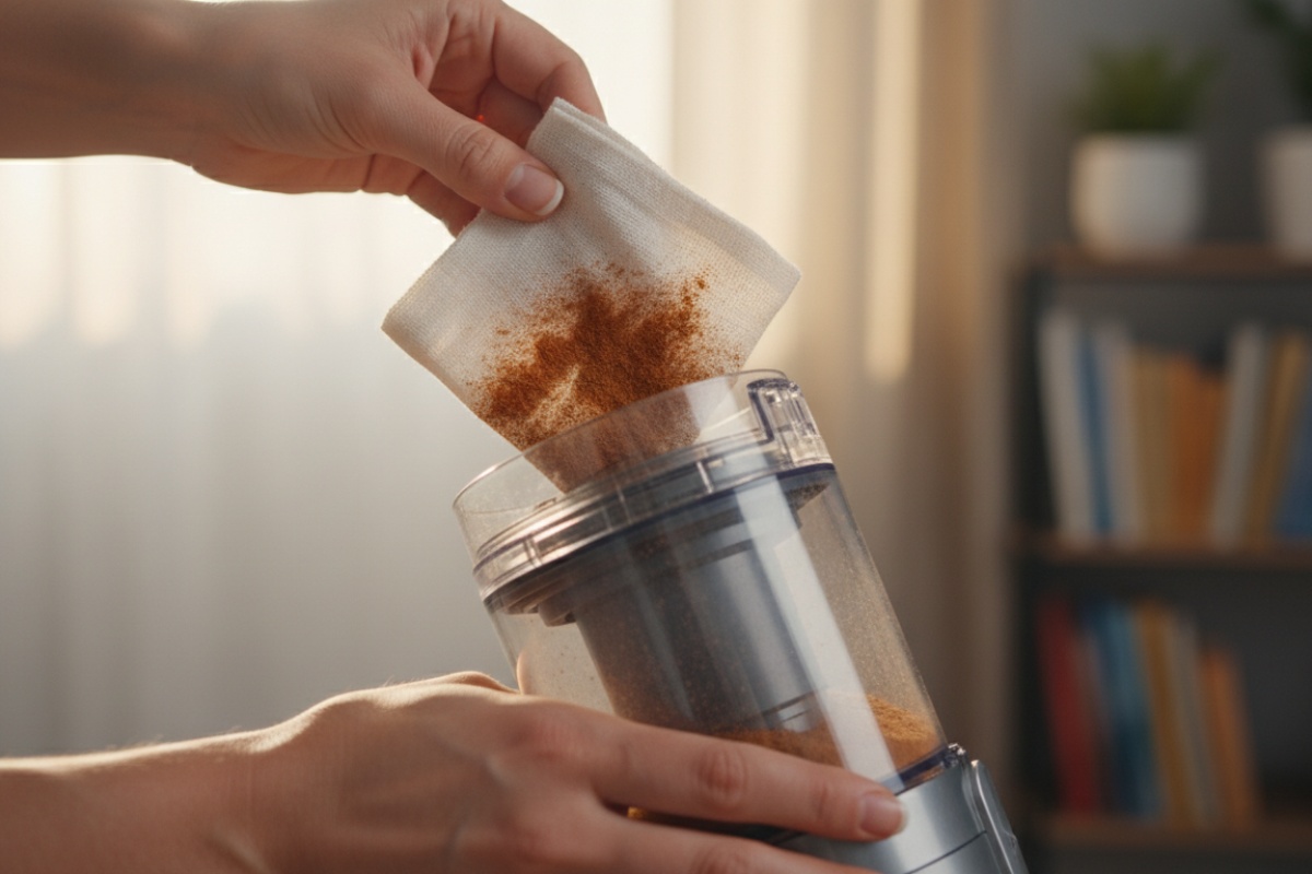 Stavite žlicu u usisavač. Ovaj jednostavan trik učinit će da kuća miriše kao za blagdane. detail 2