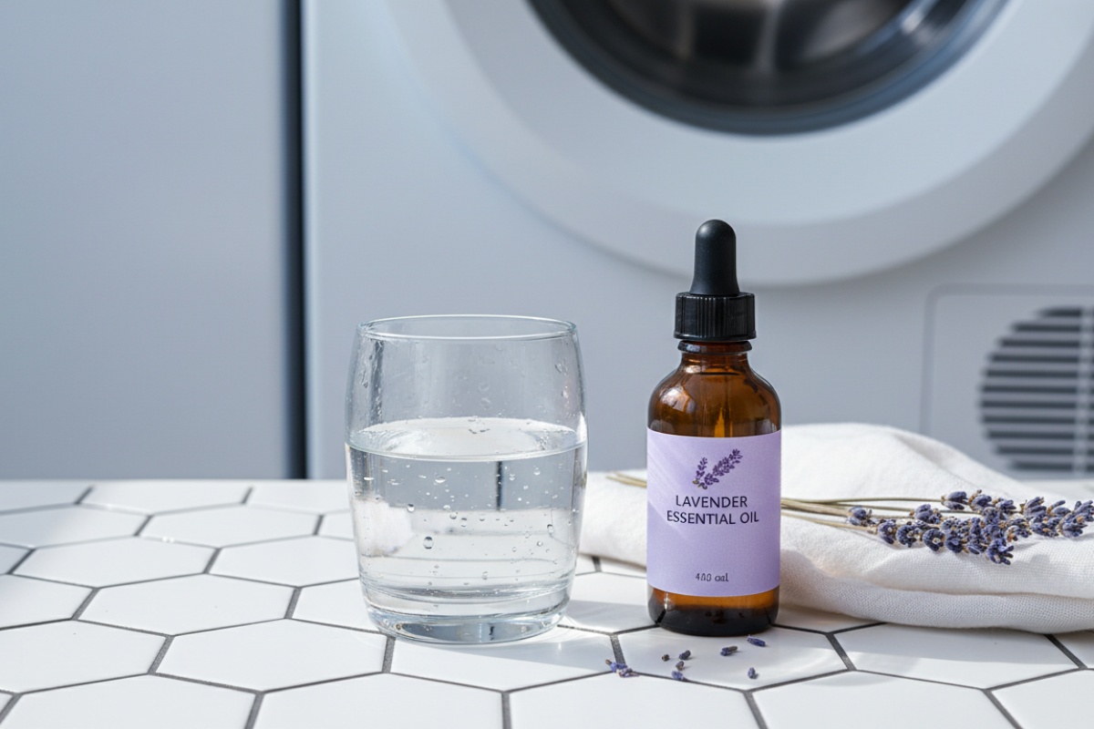 Ulijte 20 kapi u perilicu rublja i operite posteljinu. Bit će mirisna i svilenkasto mekana kao nikada prije. Način za mirisnu posteljinu. detail 2