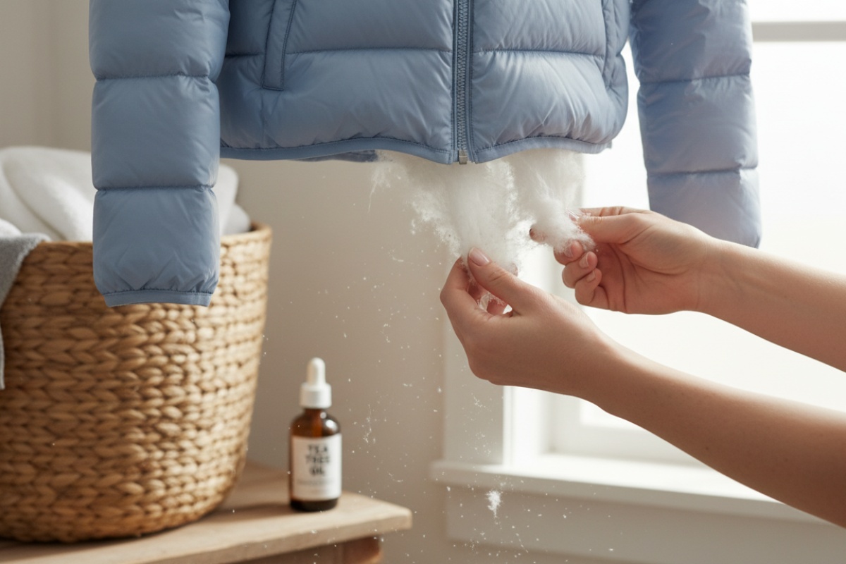 Ulij 3 kapi u perilicu rublja. Vaša jakna s perjem kao nova za sat vremena! Efekt kao iz kemijske čistionice za 250 HRK detail 2