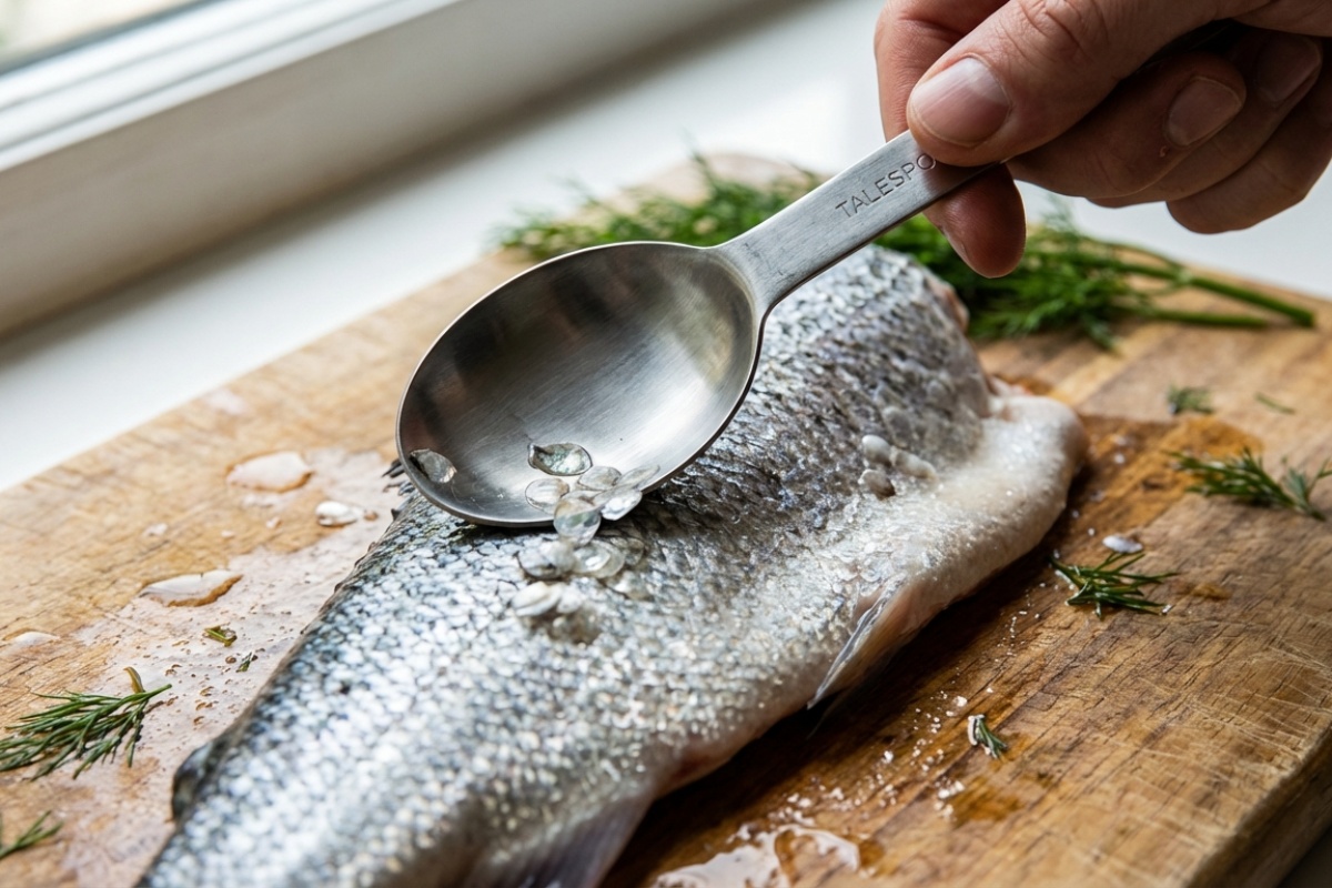 Kako brzo i uredno očistiti ribu da kasnije ne morate prati cijelu kuhinju detail 2