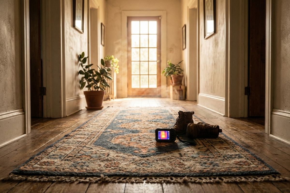 Grijanje: ova jednostavna gesta s tepisima zimi, kako bi se zagrijao hladan pod, podiže temperaturu za nekoliko stupnjeva i smanjuje račune detail 2