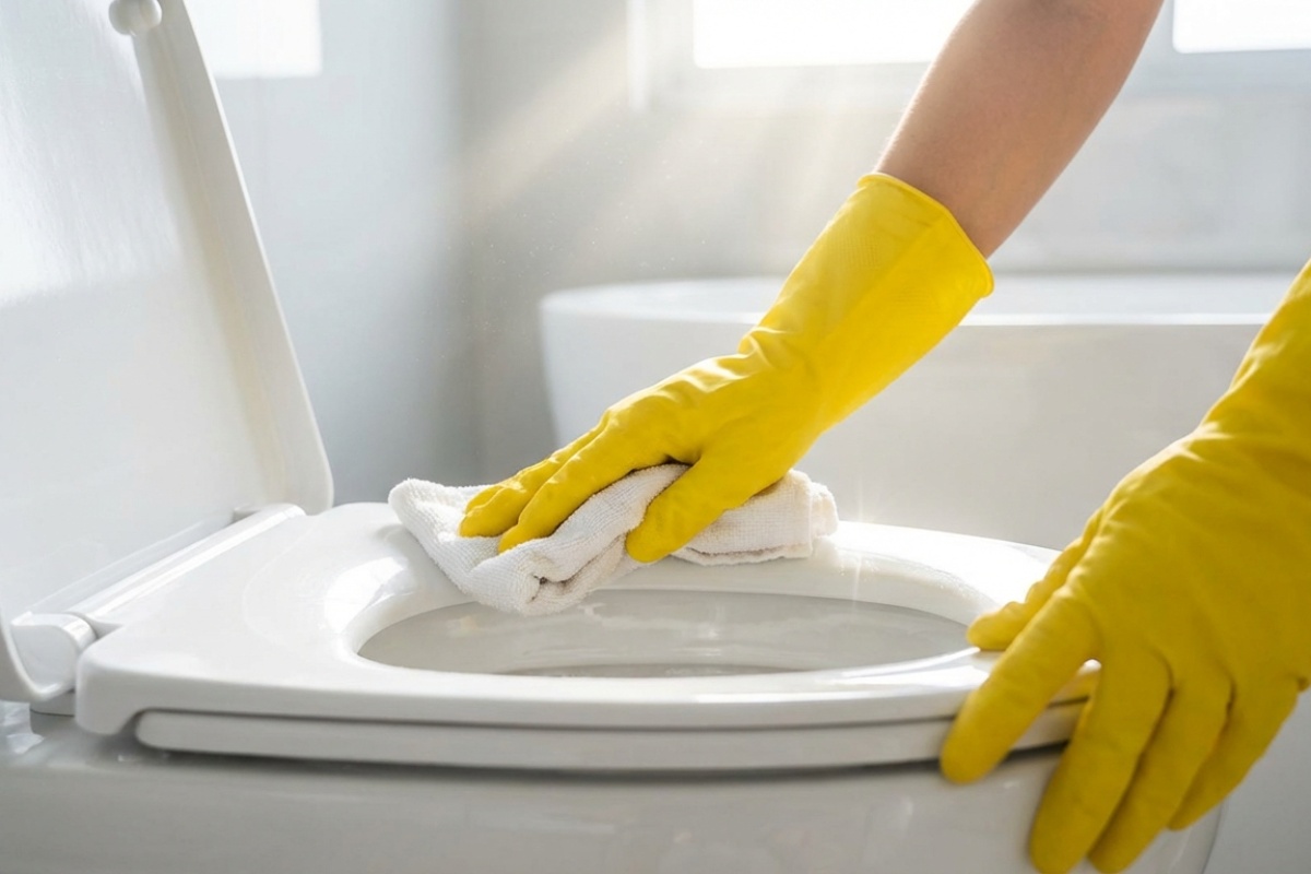 Kako pravilno očistiti WC školjku: Jednostavni koraci za uklanjanje kamenca, mrlja i naslaga urina detail 2