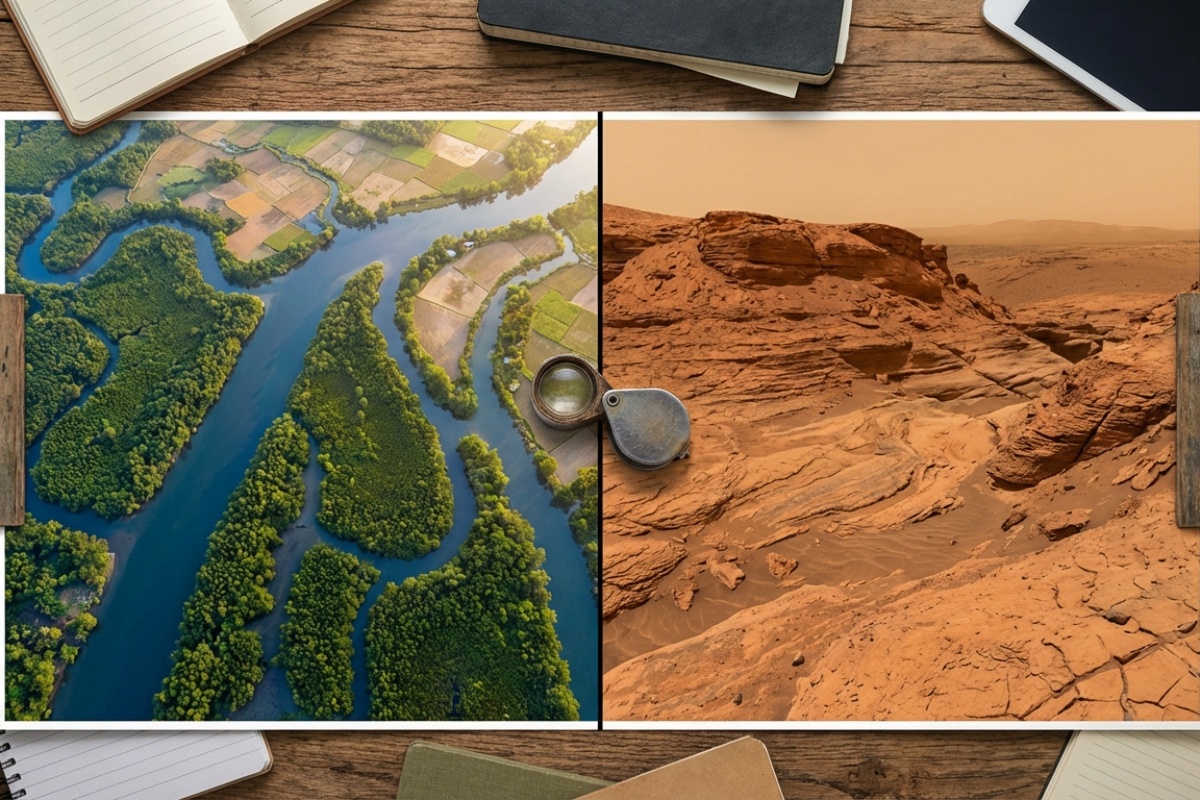 Znanstvenici po prvi put izradili kartu drevnih riječnih slivova Marsa: zašto je to važno detail 2